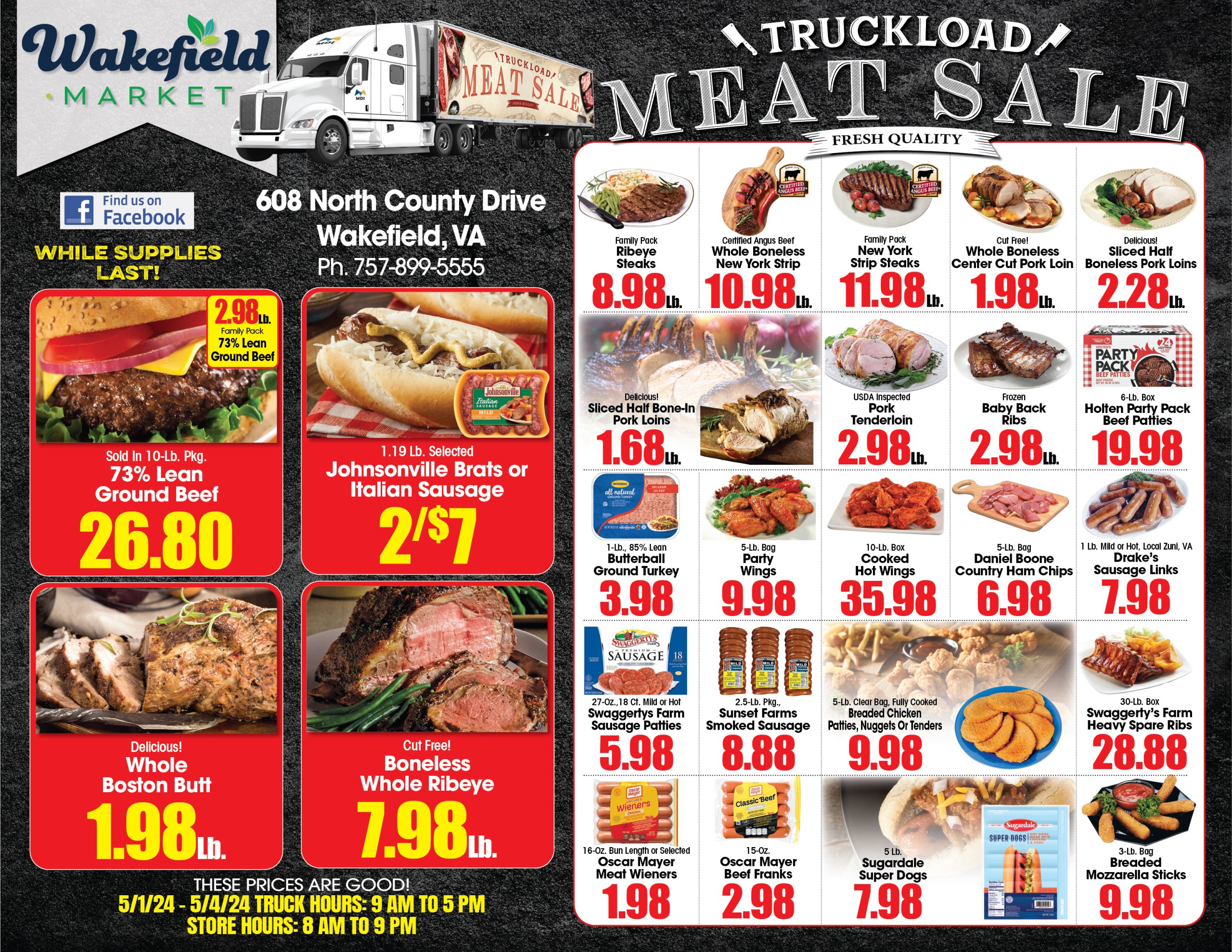 Truckload Meat Sale 02